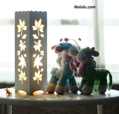 Đèn ngủ hình lá phong