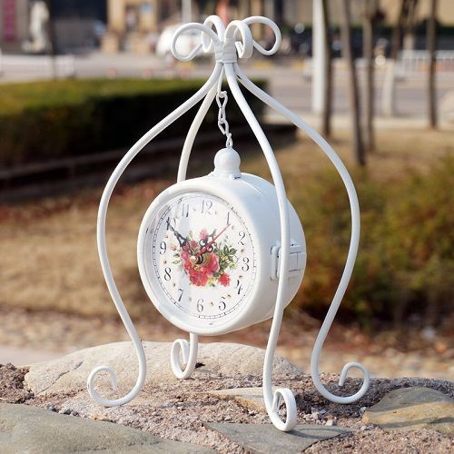 Đồng hồ 2 mặt có chân