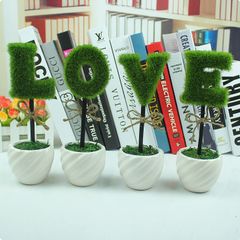 Bộ chậu cây love