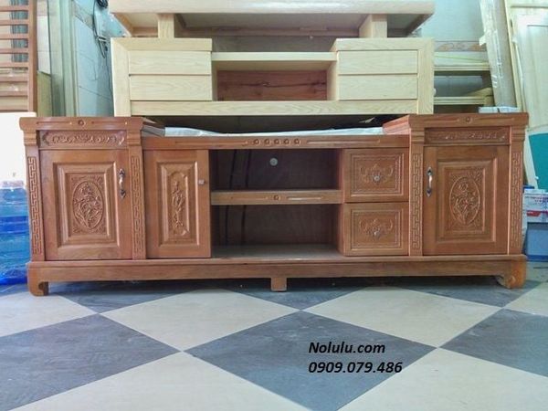 KỆ TIVI GỖ SỒI NGA KTVXD20