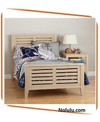 Giường Slatted Full Bed - 15