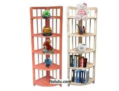 Kệ Góc Nhà 5 Tầng (Vàng)