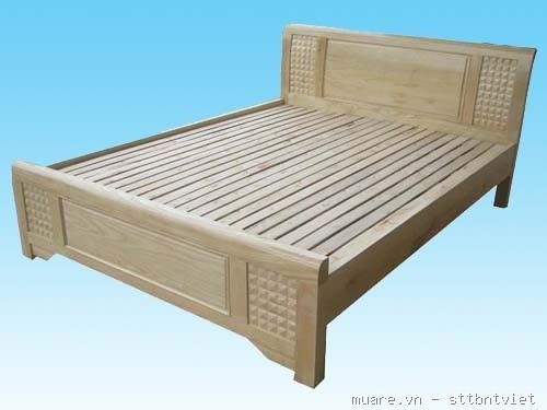 Giường Gỗ Sồi Nga 1m6