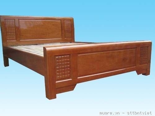 GIƯỜNG GỖ XOAN BẮC 1.8M