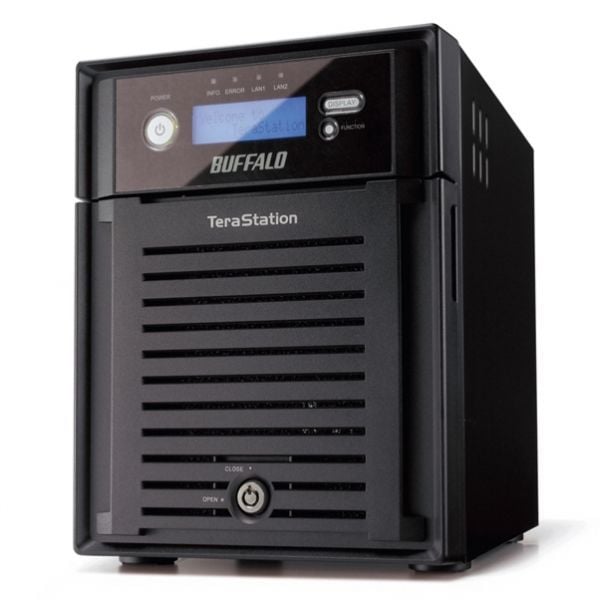 NAS　TS-QVHL/6　BUFFALO Buffalo TeraStation TS-QVHL/R6 Intel Atom D510 Quad SATA 6TB