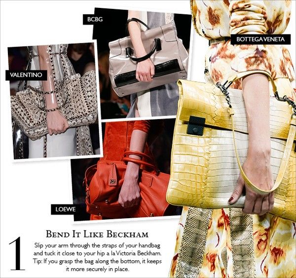 7 cách để cầm túi xách của bạn giống như một fashionista