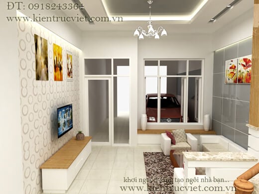 nhà phố 4m, nhà phố 1 tầng