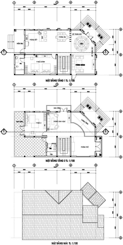Biệt thự mái ngói