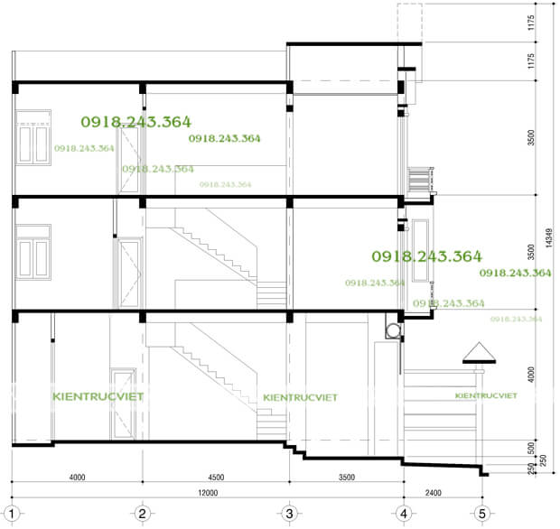 Biệt thự phố 6m x 12m