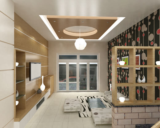 phòng ngủ Nhà phố lệch tầng mặt tiền 5m