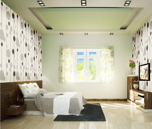 phòng ngủ Nhà phố lệch tầng mặt tiền 5m