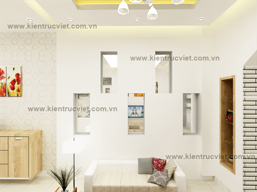 nội thất nhà phố 6m 3 tầng quận 12