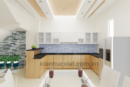 nhà phố 1 trệt 1 lầu