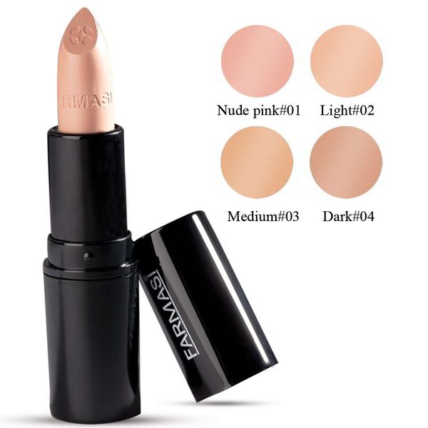 kem che khuyet diem dang thoi farmasi concealer stick 01 nude pink