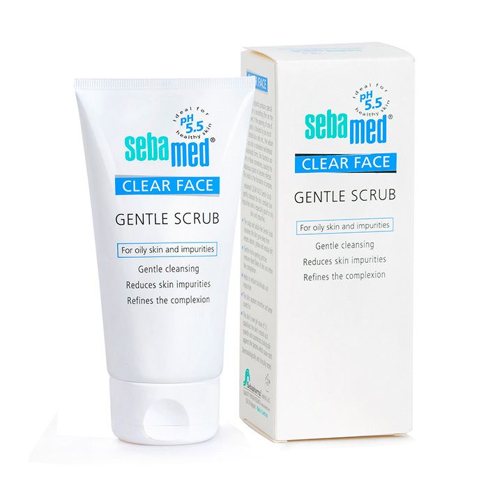 kem tay te bao chet Sebamed pH5.5 Clear Face Gentle Scrub