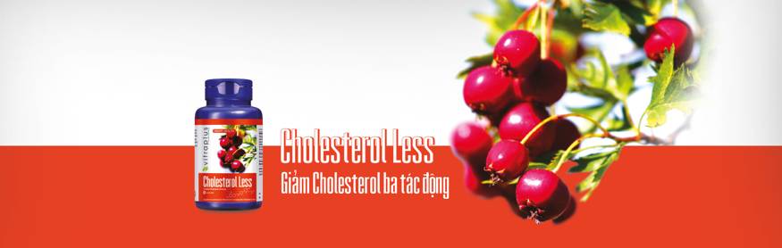 vien uong kiem soat cholesterol vitraplus cholesterol less