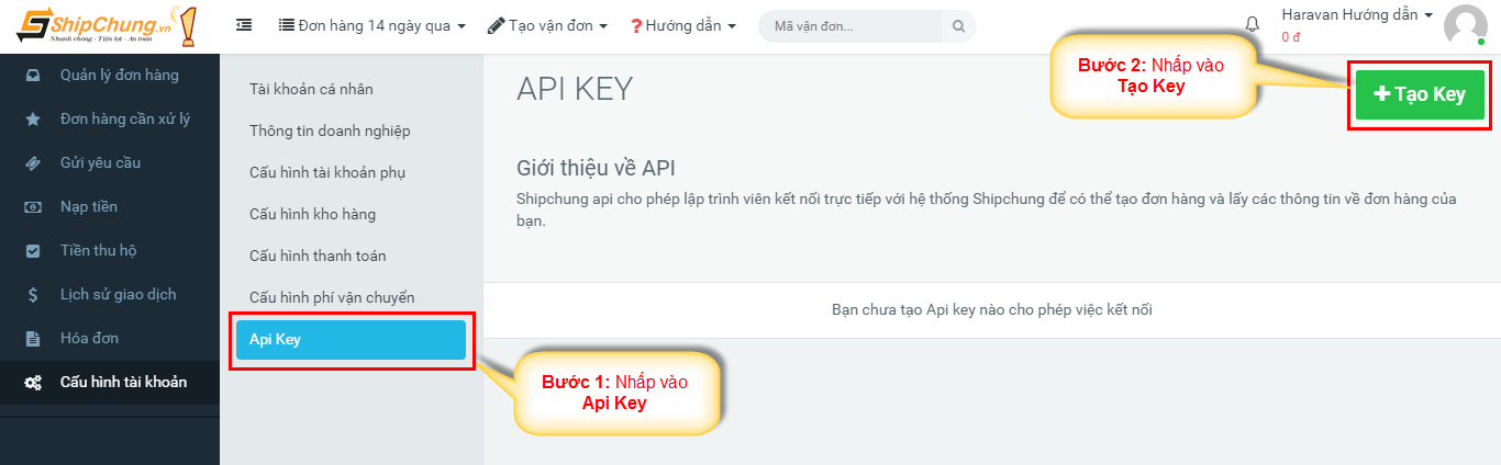 Kết nối haravan.com
