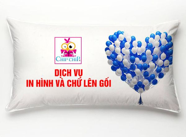 Dịch vụ đặt in chữ và in hình lên gối HANDMADE ở TPHCM