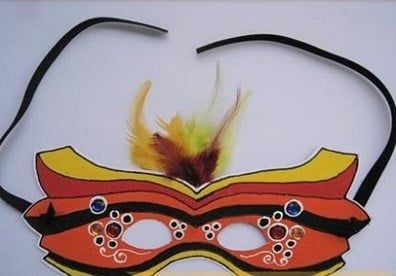 5 phút làm mặt nạ halloween khá đơn giản