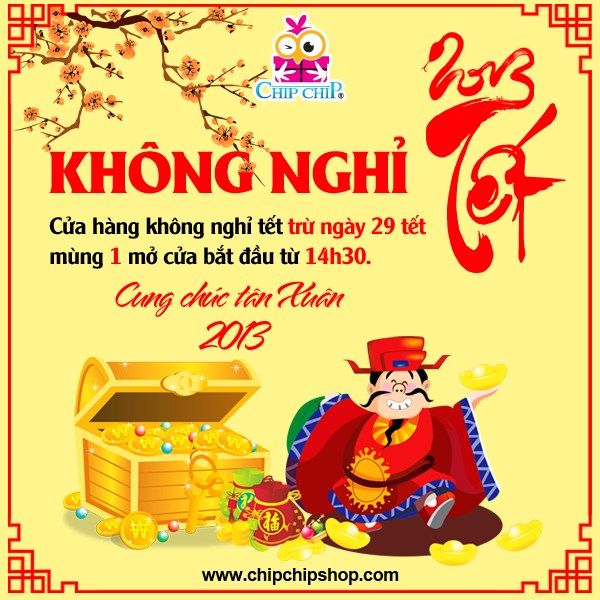 THÔNG BÁO LỊCH NGHỈ TẾT NGUYÊN ĐÁN !