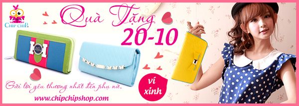 QUÀ TẶNG KHÔNG THỂ BỎ QUA NGÀY 20/10