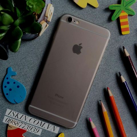 Ốp lưng Iphone 6/6s Siêu mỏng nhiều màu, full viền, 100% ko ố vàng