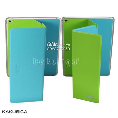 Bao da Ipad Mini 1/2/3 Kaku Chính Hãng - Ốp Lưng Dẻo, Smart Cover, 2 mặt da