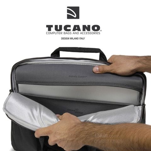 Túi xách Laptop 13 inch Chính Hãng Tucano Italy - Work Out Expanded  - (BEWO13-M)