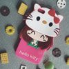 Ốp lưng Iphone 6/6s Plus Chibi đội nón Hello Kitty, Captain American dễ thương - Silicon dẻo nổi