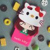 Ốp lưng Iphone 6/6s Chibi đội nón Totoro, Hello Kitty, Captain American dễ thương - Silicon dẻo nổi
