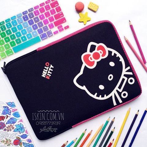 Túi Chống Sốc Laptop Hello Kitty 13