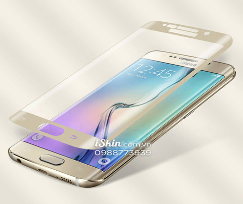 Miếng Dán Kính Cường Lực Samsung Galaxy S6 EDGE Plus Cong Full Viền Glass Pro+