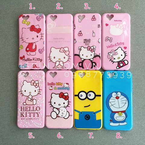 Ốp lưng Iphone 6/6s Silicon dẻo Hello Kitty, Doremon, Minions dễ thương