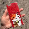 Ốp lưng Iphone 6 6s silicon dẻo Mèo Tài Lộc 2016