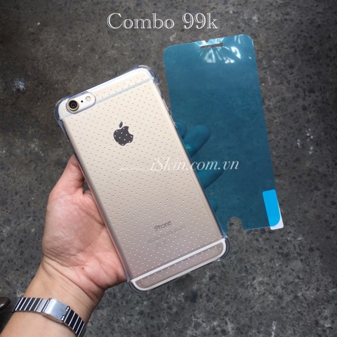 Hoàng Kim Giáp Chống Bể 100% Cho Iphone 6 6s Plus
