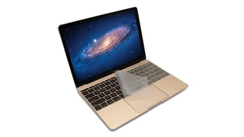 Miếng Silicon phủ Bàn phím Macbook 12 Retina JCPAL - FitSkin Trong siêu mỏng (Hàng Chính Hãng)