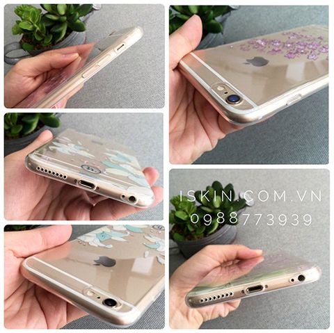 Ốp lưng Iphone 6/6s Hoco Super Star - Hoa văn đẹp, đá đính âm, 100% không rớt đá Giá Rẻ TpHcm