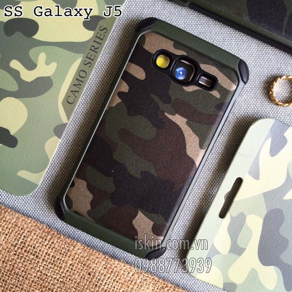Ốp Lưng Samsung Galaxy J5 Camo Rằn Ri Chống Sốc Nam Tính