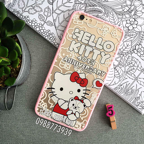 Ốp lưng Case Vỏ Iphone 5 5s 6 6s Plus Hello Kitty, Doremon dễ thương dẻo Phụ kiện Giá Rẻ TpHcm Iskin Store 