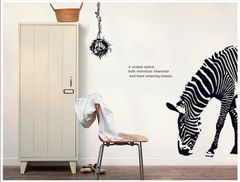 Decal trang trí ngựa vằn