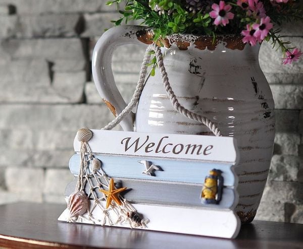 Bảng welcome hải âu