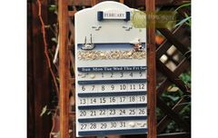 Lịch gỗ vạn niên biển