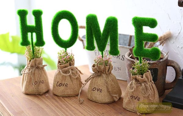 Bộ cây chữ HOME