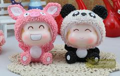 Búp bê heo và gấu