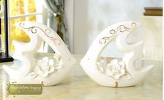 Cặp cá sứ trắng