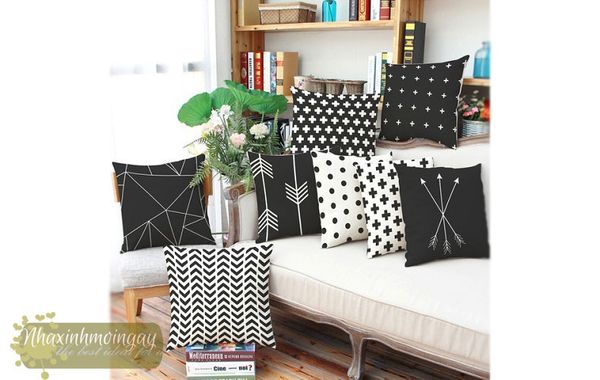 Vỏ gối sofa hiện đại