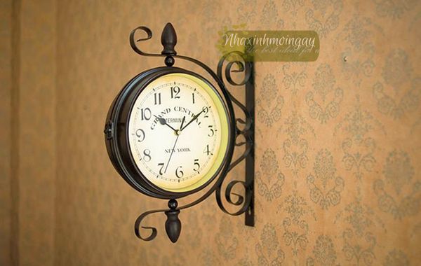 Đồng hồ treo tường 02 mặt