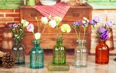 Bình thủy tinh màu