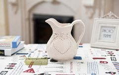 Bình sứ cắm hoa quai thấp