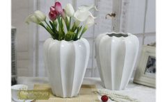 Bình sứ hình trái khế